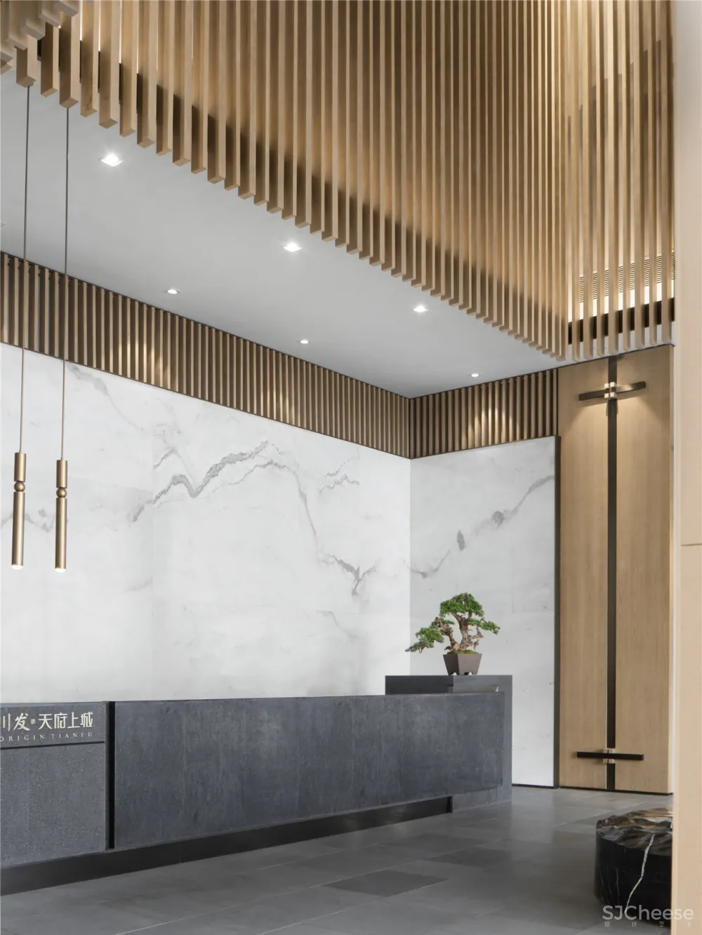 成都「天府上城」售楼中心,以山水重塑东方美学设计!