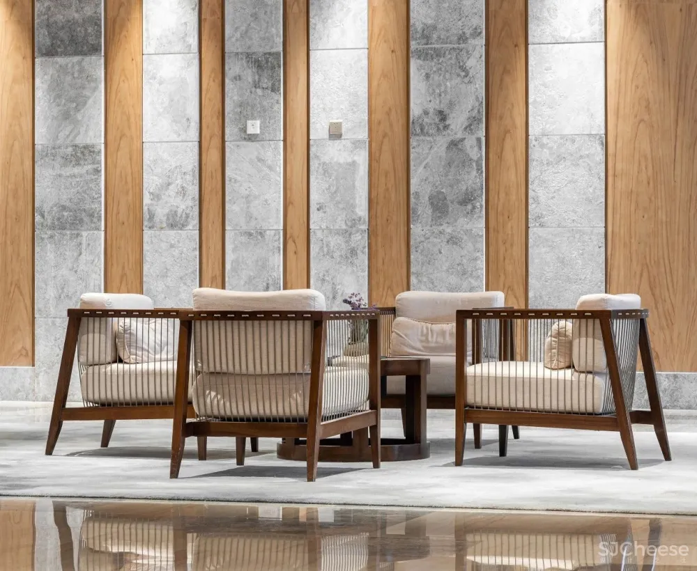 柒合设计——涞源华中小镇 · 白桦林温泉谷-竹里馆 中国国际室内设计年鉴