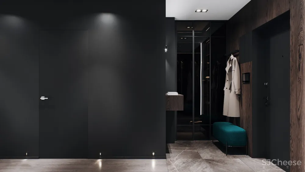 110㎡ 两室一厅,灯光这样设计更优雅!