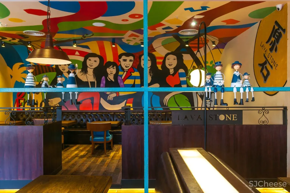 牛排餐厅设计【原石牛扒】约上朋友聚一聚,在这高颜值艺术餐厅