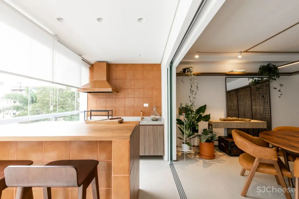 为了呼朋唤友,你愿意把115平米的空间做成这样吗?