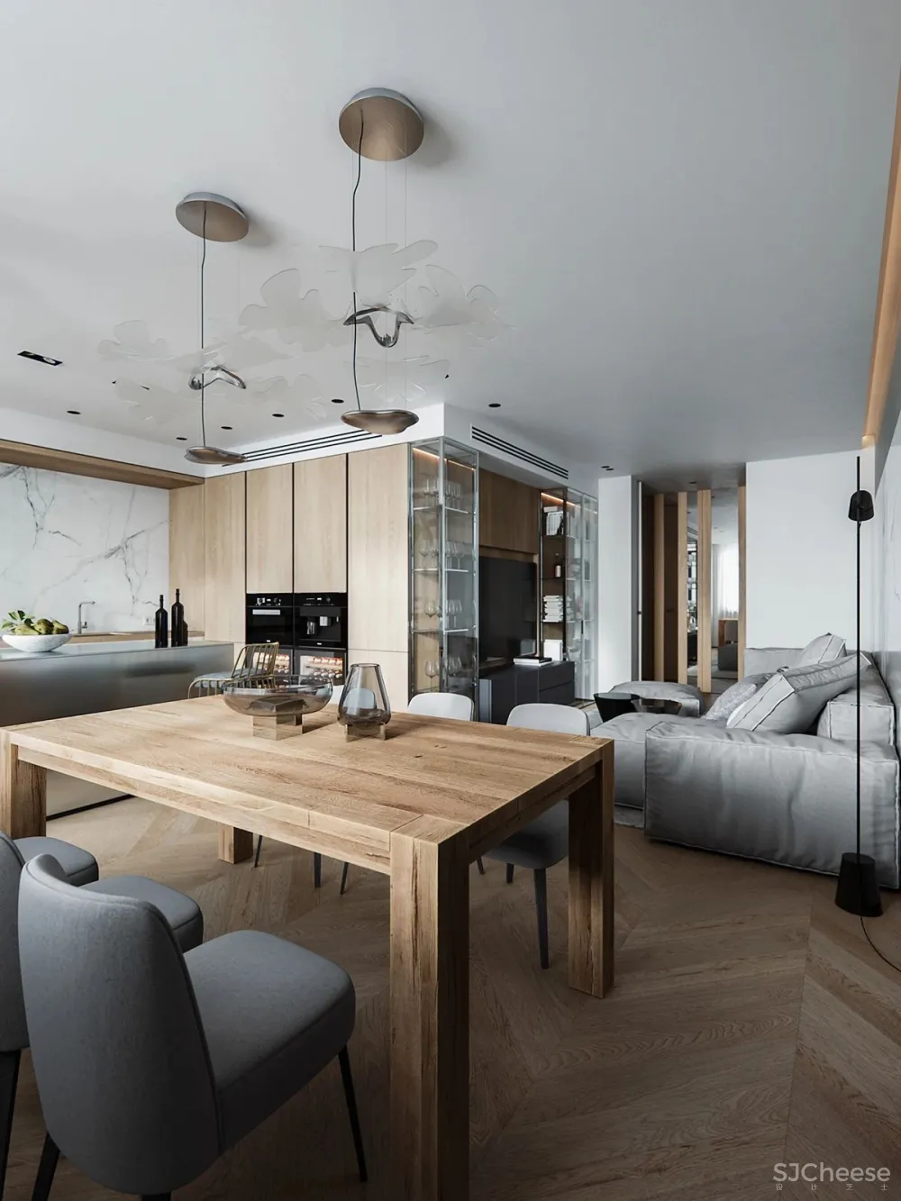 102㎡现代简约,用心打造生活质感 !