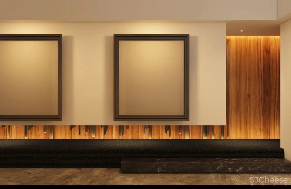 金属 大理石,不一样的空间感受 初品设计