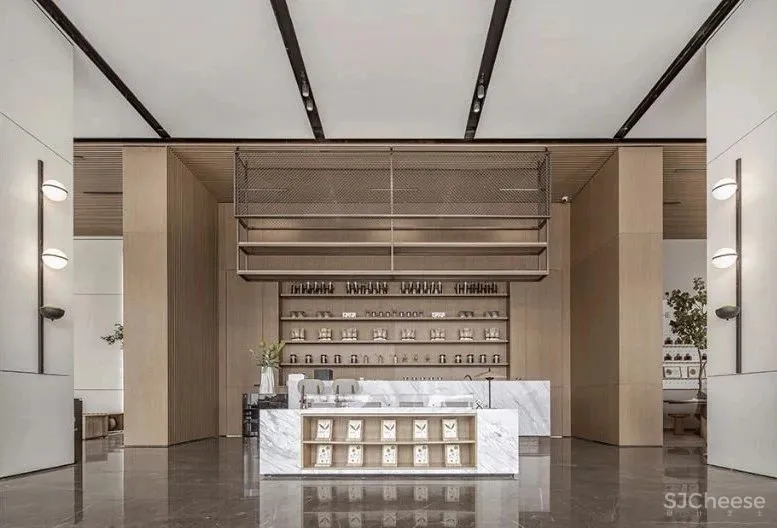 售楼处摒弃营销感,有温度的设计,打造场景式社区空间