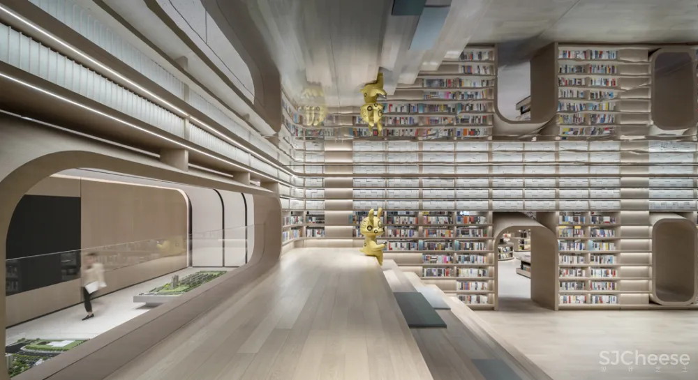 阅时光—新式多功能书店 共生形态设计