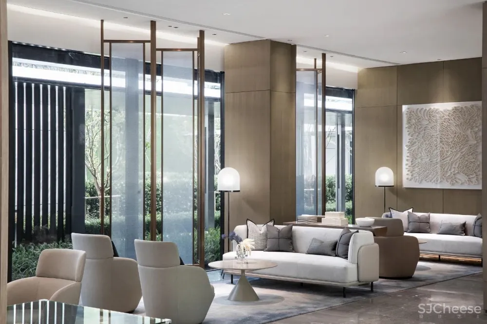 乐尚设计 万科锦上和风华苑售楼处