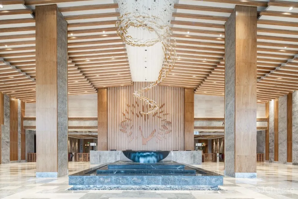 柒合设计——涞源华中小镇 · 白桦林温泉谷-竹里馆 中国国际室内设计年鉴