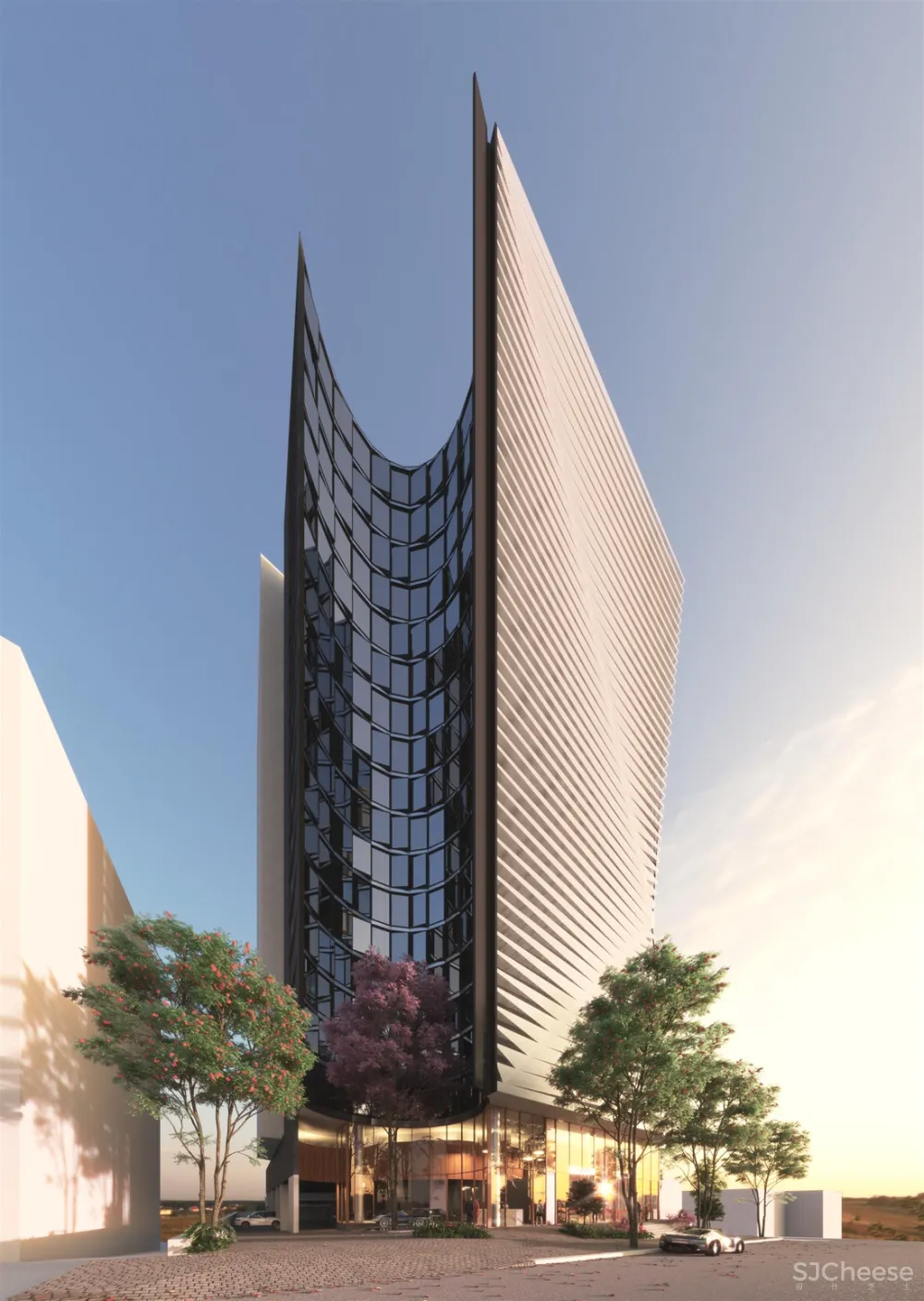 8组住宅效果图,原来大户型更适合极简风!