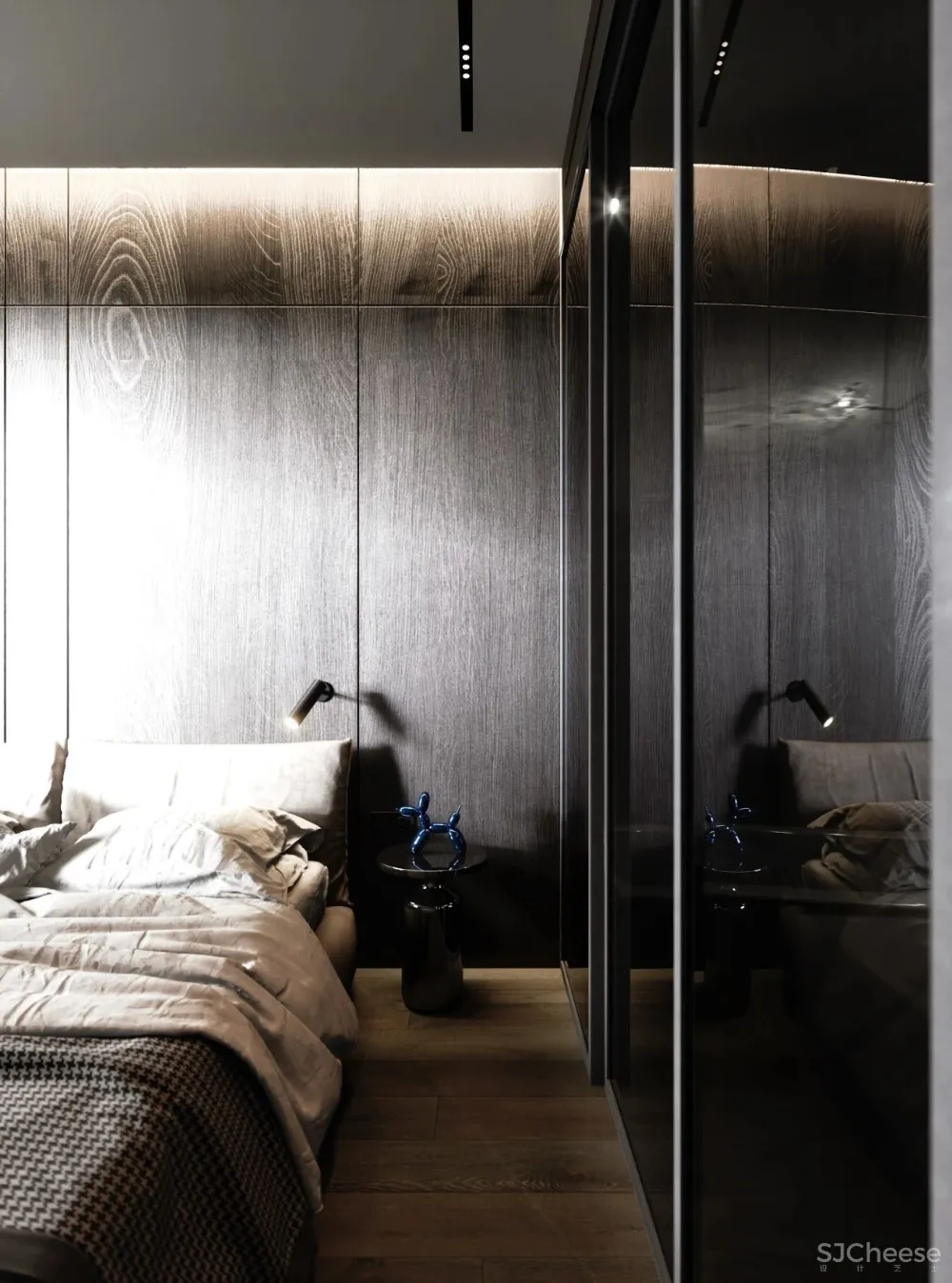 60㎡二房一厅,新古典的优雅气派!