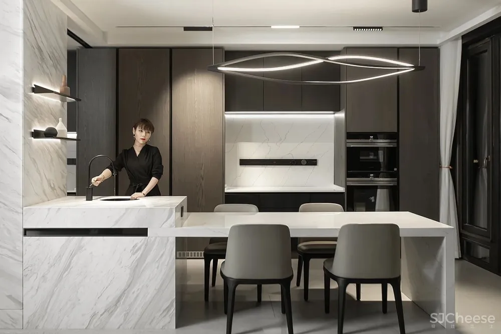 铭人空间设计丨中梁首府锦园280㎡