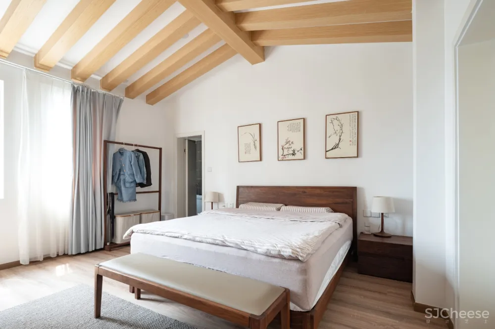 初一 | 超大露台+独立舞蹈室,最舒适的原木风别墅