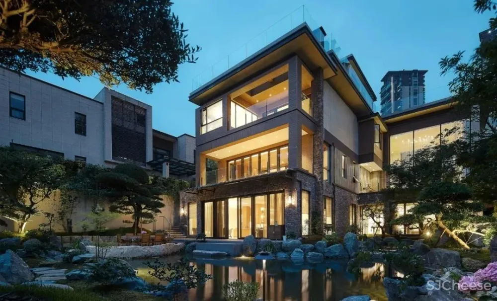 Timespace Design 贵阳「中铁阅山湖」1200平别墅