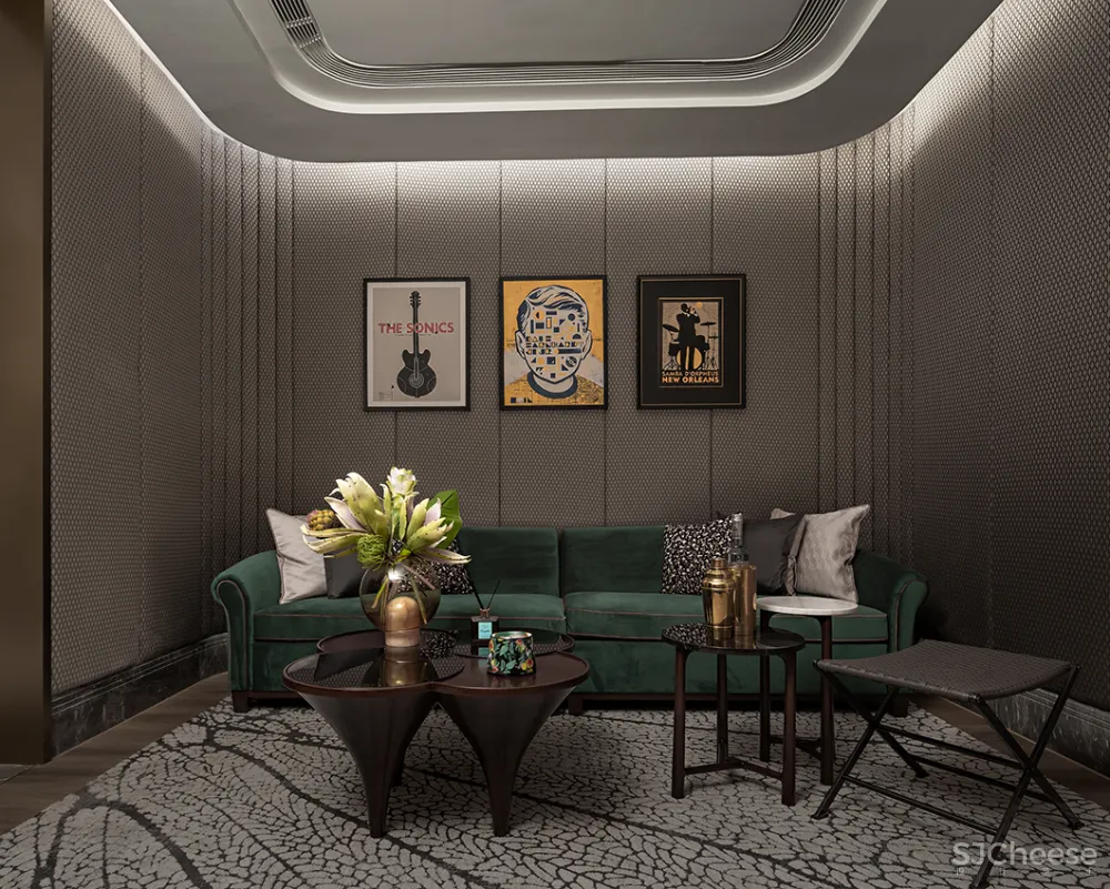 504㎡时尚民国范儿,摩登与传统的邂逅,美极了!