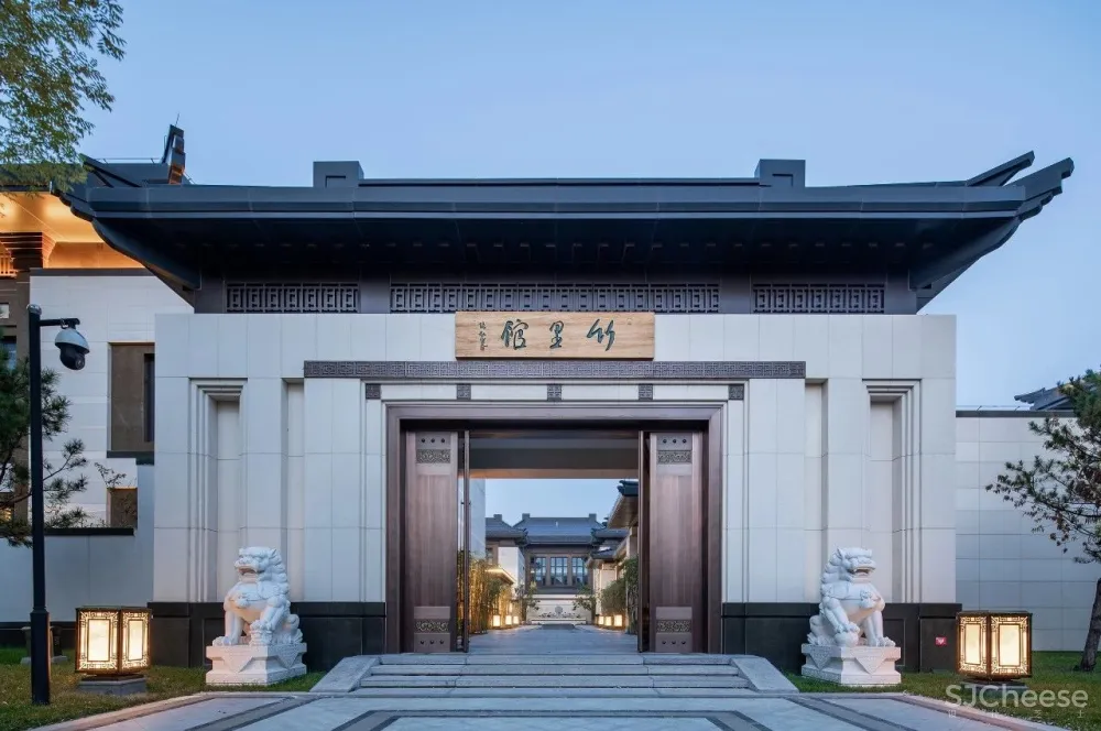 柒合设计——涞源华中小镇 · 白桦林温泉谷-竹里馆 中国国际室内设计年鉴