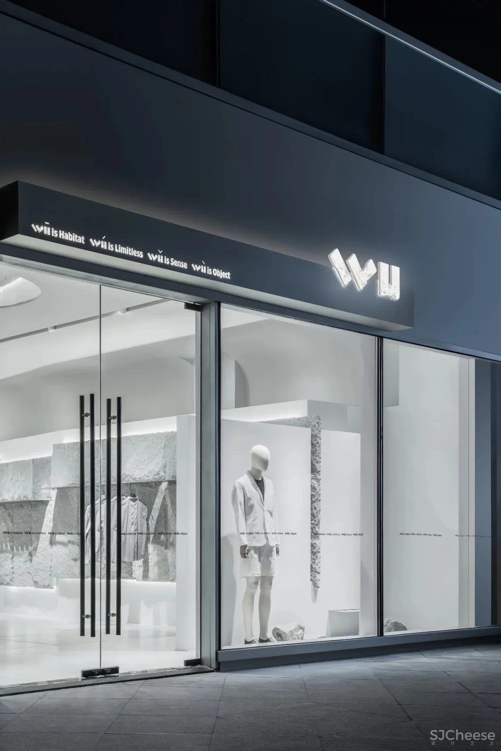 CUN寸DESIGN：三里屯“之物WU”品牌男装店！ 中国国际室内设计年鉴