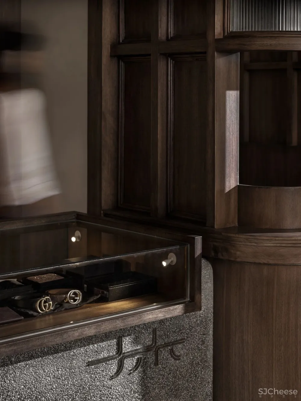 文超:128㎡灰木系空间,这样的复古才够味!