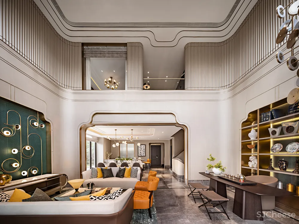 504㎡时尚民国范儿,摩登与传统的邂逅,美极了!