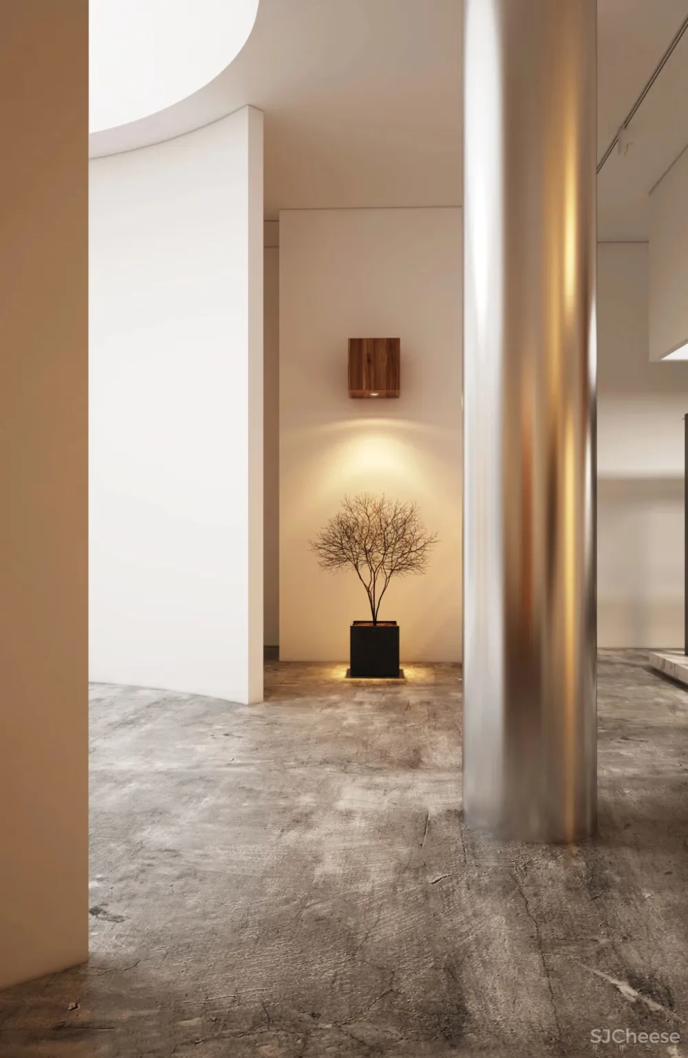 金属 大理石,不一样的空间感受 初品设计