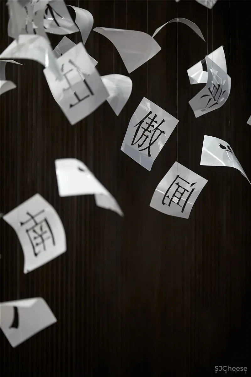 锋尚设计:流动的光与影 滨河珑府销售中心! 中国国际室内设计年鉴