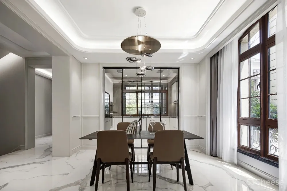 500㎡简白别墅，淡雅雍容，这才是85后向往的家！