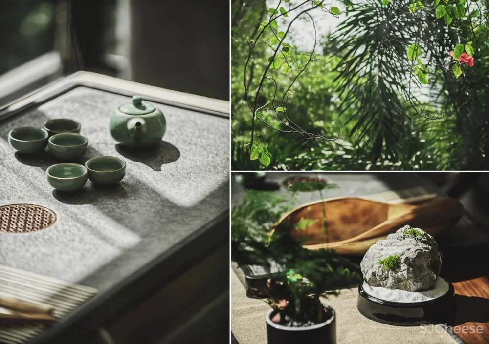 200㎡侘静私宅,藏着一处神仙般后花园!