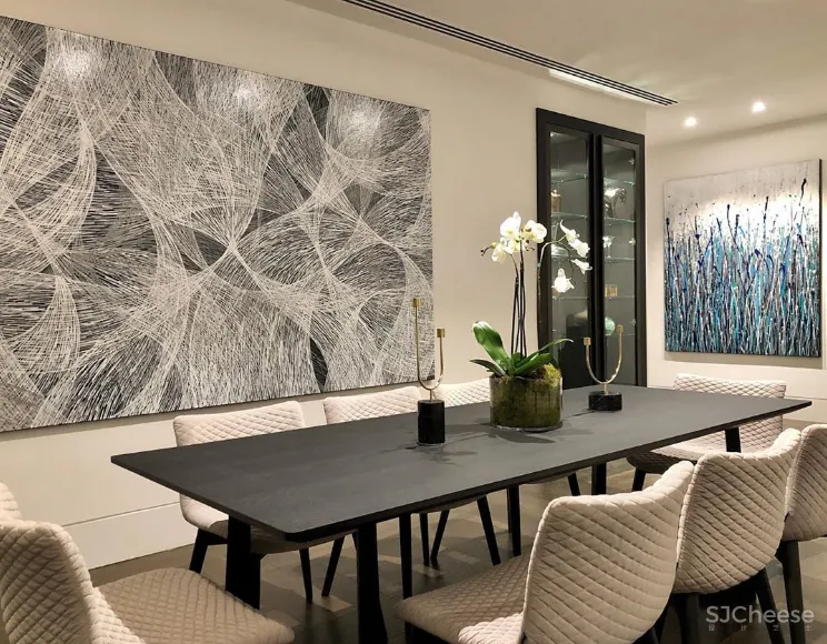 豪华公寓的精装房设计，也要简单耐看