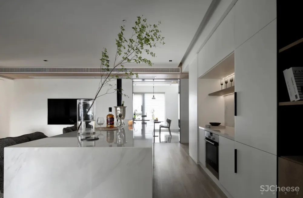 200㎡简约风私宅,自在生活的诗和远方!