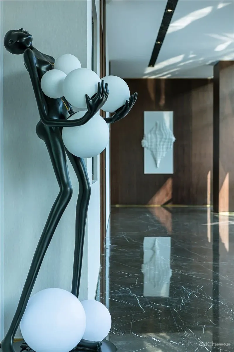 锋尚设计:流动的光与影 滨河珑府销售中心! 中国国际室内设计年鉴