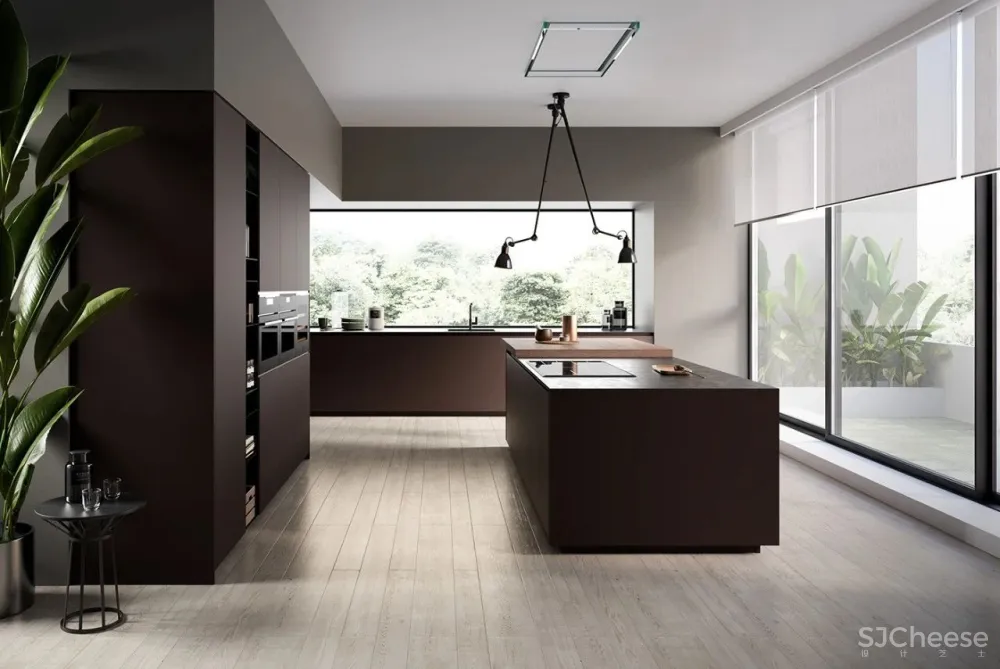 studiopodrini新作 高级灰奢华厨房