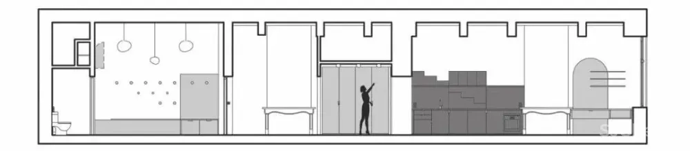 80㎡ 全屋都是拱形元素,打造别样高级感