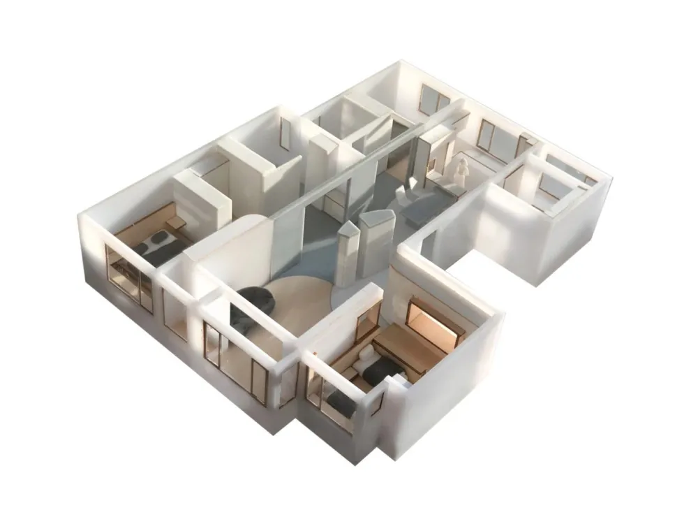 案例欣赏｜「 旋 境 」一种住宅类型的幻象重构