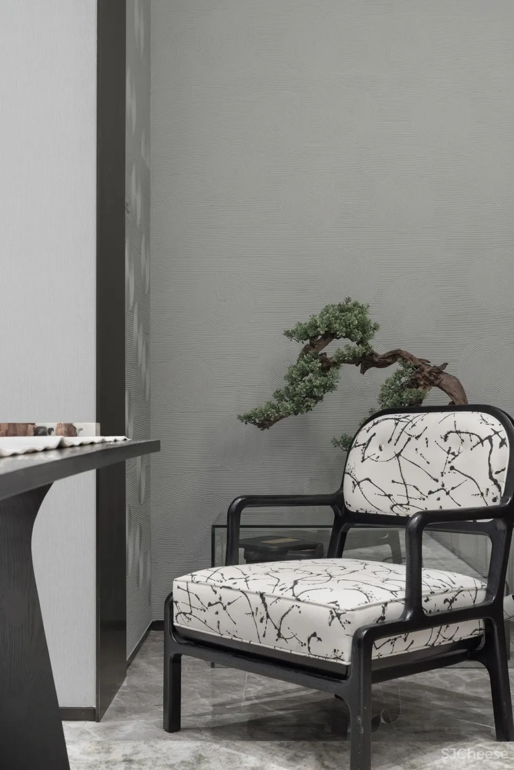高级灰融合水墨意象,演绎超美新中式!