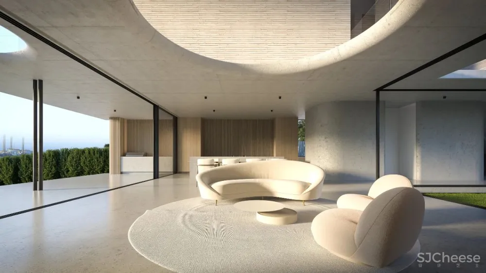 国外的极简奢宅,都喜欢这样的设计