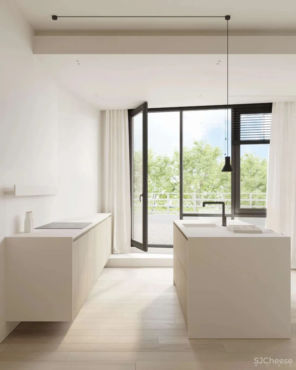 极简白 原木,最纯粹的设计格调