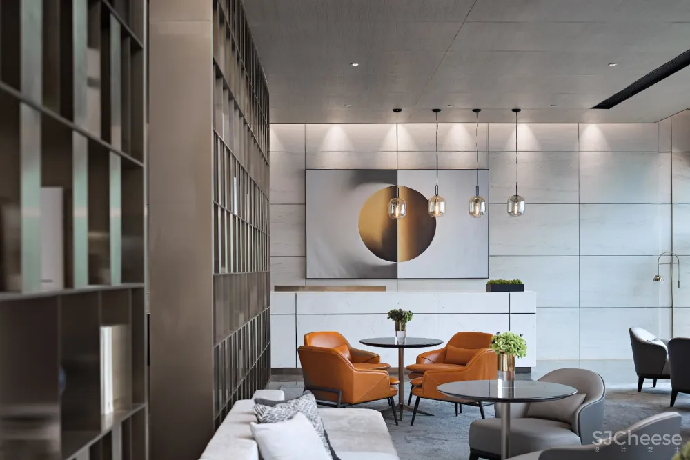 汇格设计丨写字楼大堂案例·深圳中粮云景广场写字楼