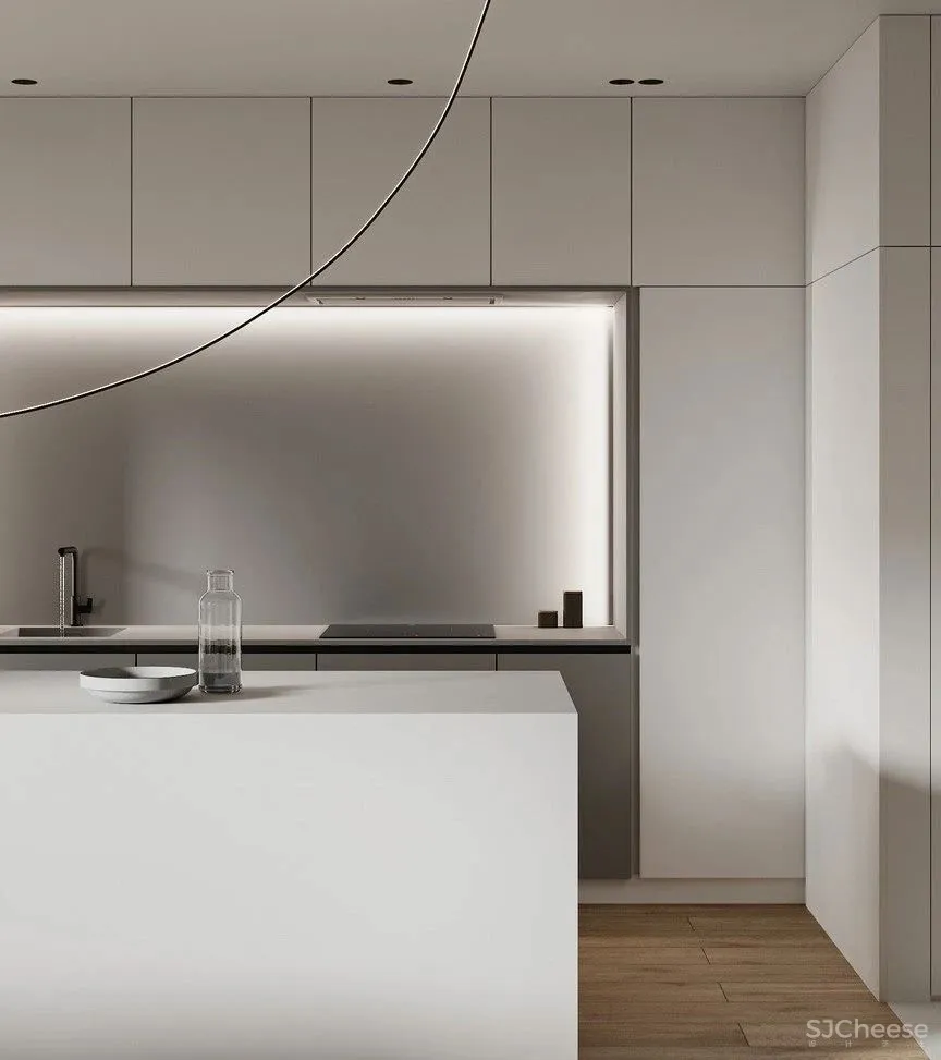 88㎡裸色简约,简单的设计更显高级