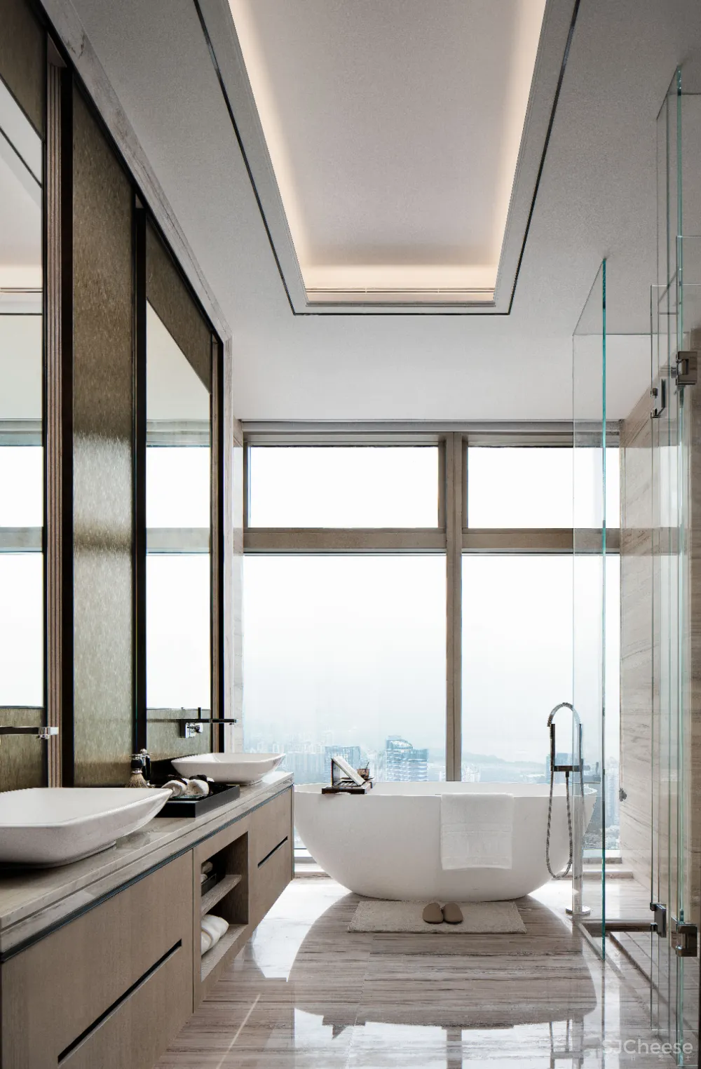 LSD CASA新作 260米空中“美术馆”的静谧与优雅