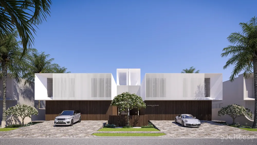 8组住宅效果图,原来大户型更适合极简风!