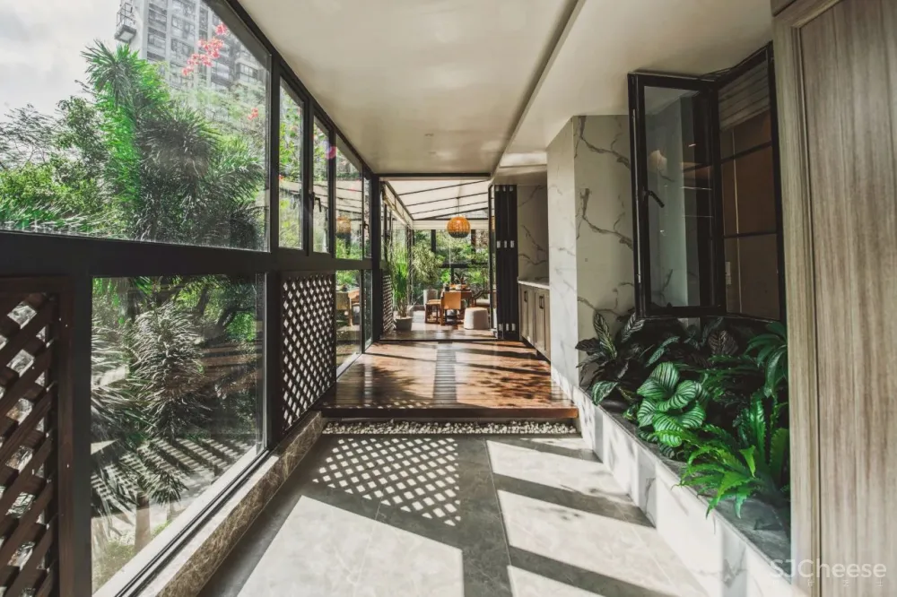 一度经纬丨香山里,在200㎡的房子里安置一座后花园