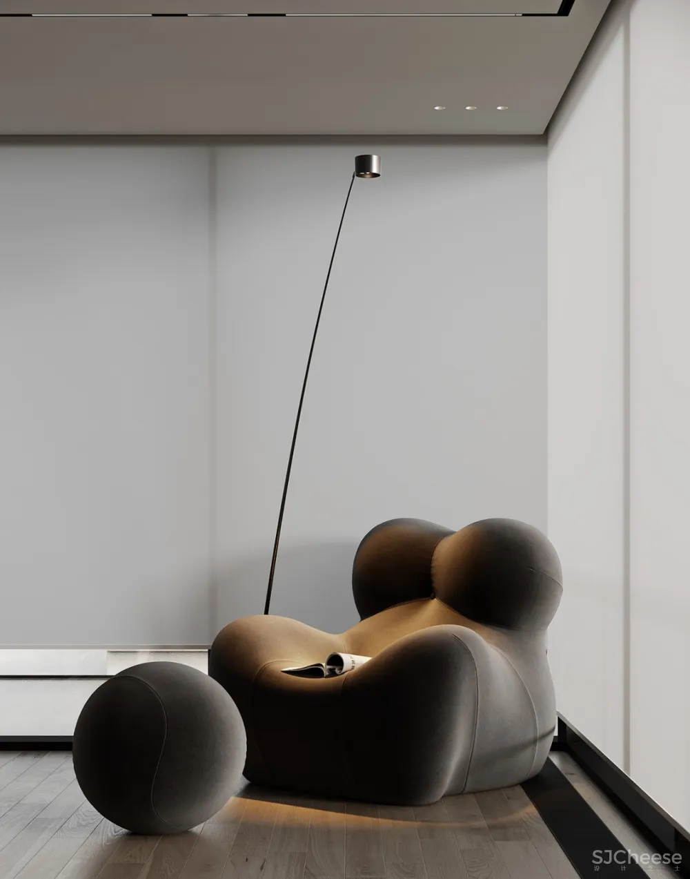 305㎡顶层复式,都市轻奢范!