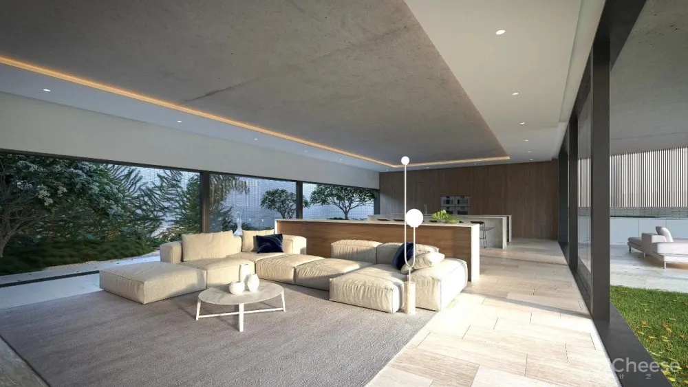 国外的极简奢宅,都喜欢这样的设计