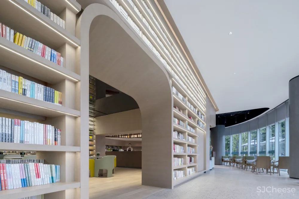 阅时光—新式多功能书店 共生形态设计