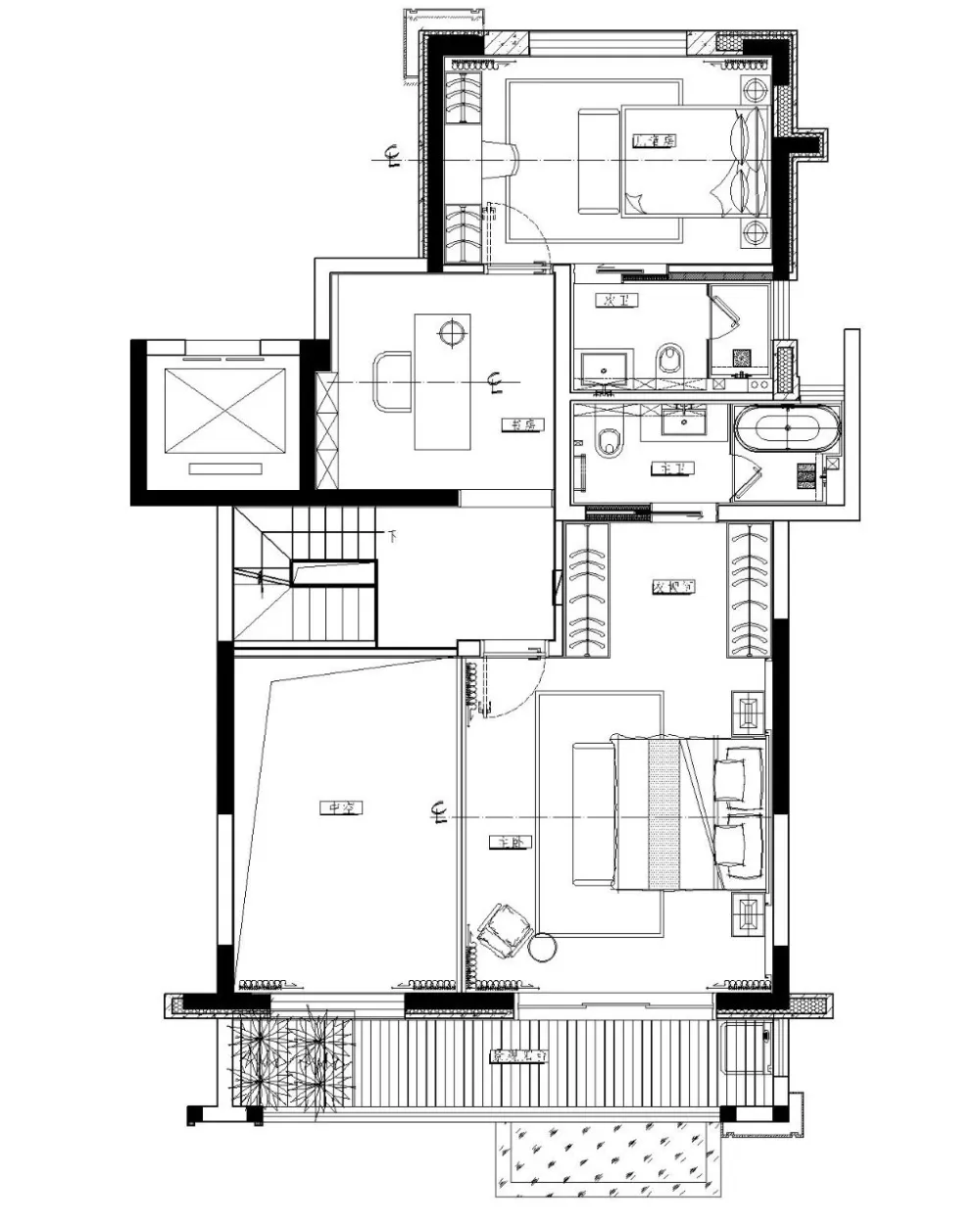 219㎡轻奢风跃层洋房,后浪青年憧憬的“精质”家!