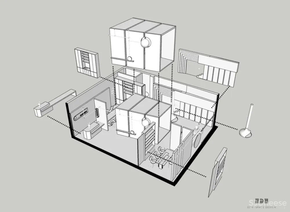 EDH建筑空间设计事务所 Color guess 色