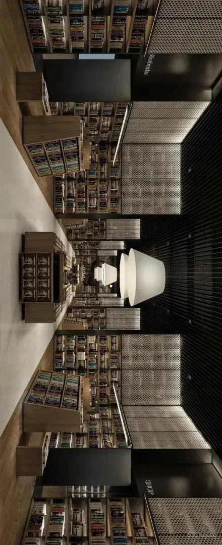 李玮珉新作 成都「九方書店」效果图和实景照片