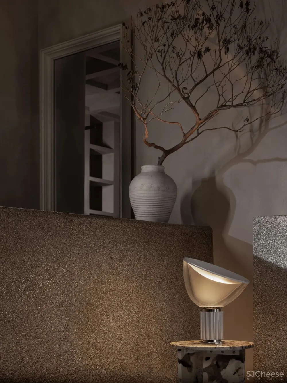 文超:128㎡灰木系空间,这样的复古才够味!