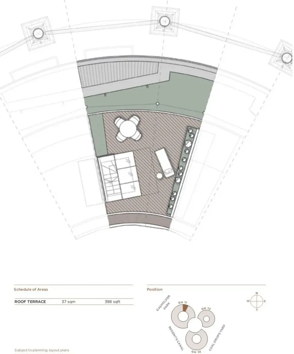 伦敦那个煤气包爆改的公寓,顶层复式样板房公开了,一套卖7000万