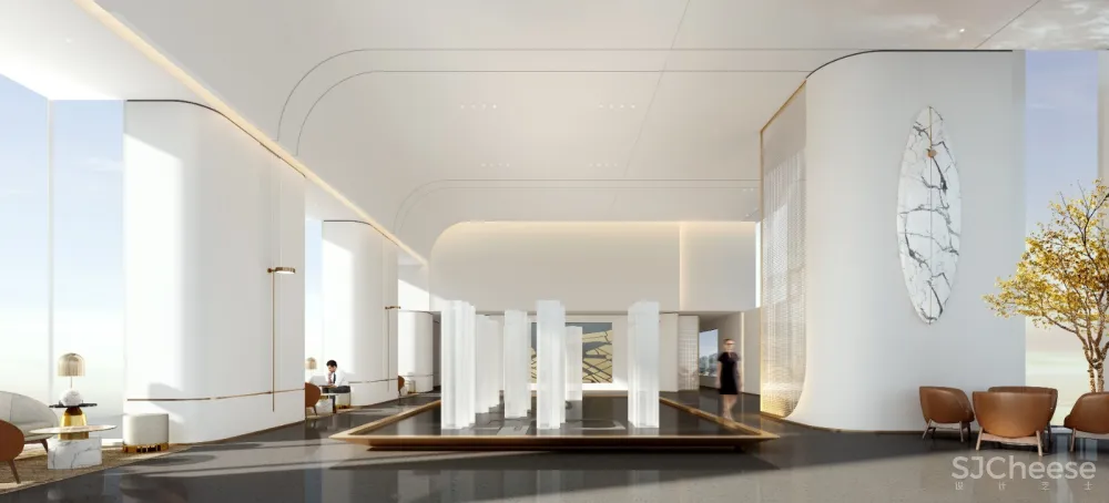 青岛花样年碧云天售楼中心 · 汇格设计