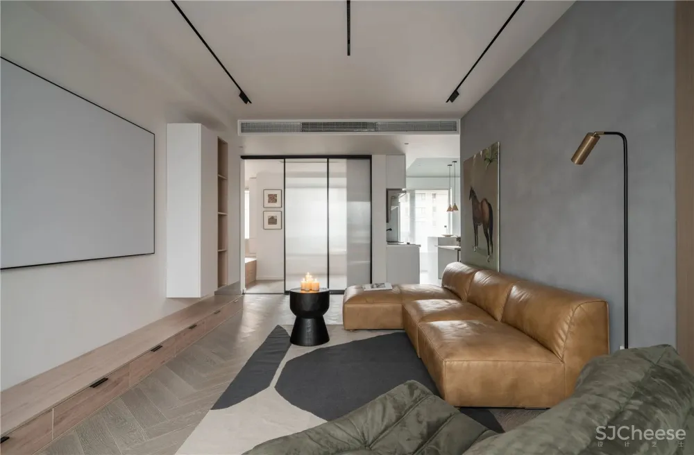 一个人住100㎡,上海小姐姐的“蒙太奇”工业风之家,又酷又暖,住着真爽!