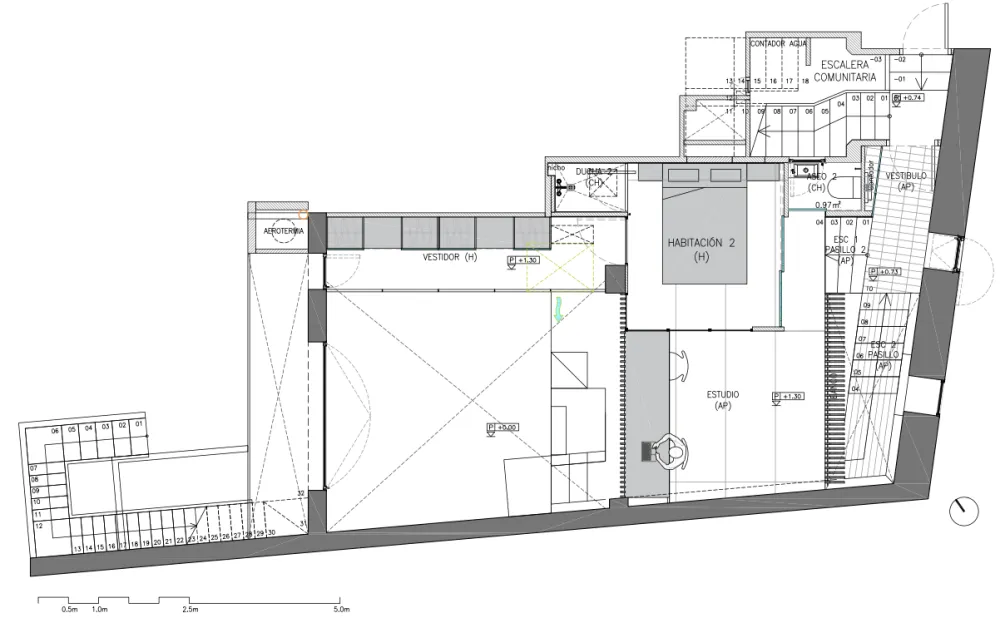 101㎡ 老宅爆改, 加了跃层让空间大一倍